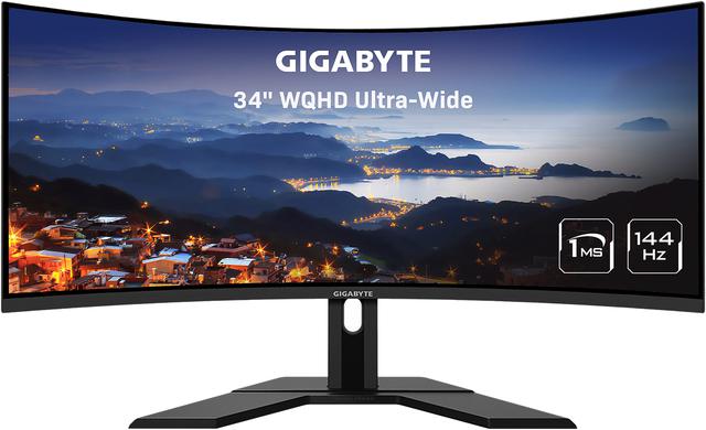 Gigabyte 34" monitor G34WQC A